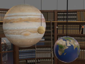 Astronomy room 3D मॉडल