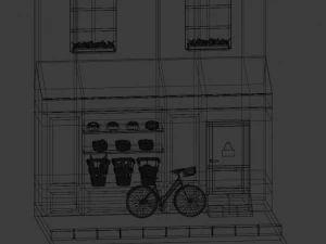 Boulangerie Modèle 3D