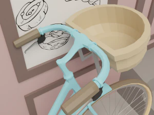 Boulangerie Modèle 3D