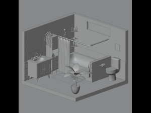 Bathroom 3D Model