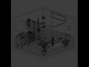 Bathroom 3D Model