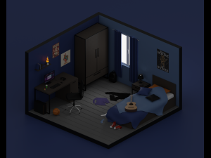 Bedroom 3D Model