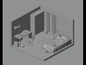Bedroom 3D Model