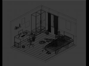 Bedroom Model 3D