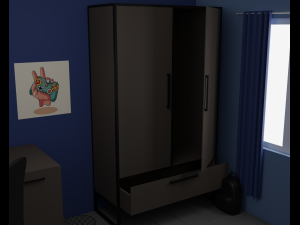 Bedroom Model 3D