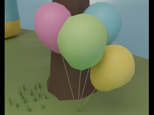 Birthday party 3D Модель