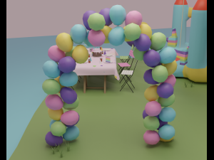 Birthday party 3D Модель