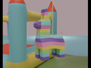 Birthday party 3D Модель
