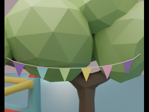 Birthday party 3D Модель