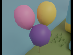 Birthday party 3D Модель