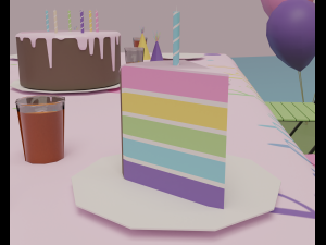 Birthday party 3D Модель