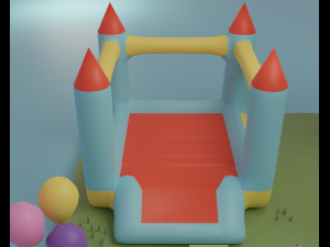 Birthday party 3D Модель