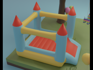 Birthday party 3D Модель