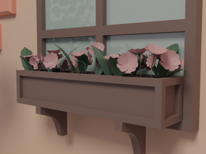 Cafe 3D Модель