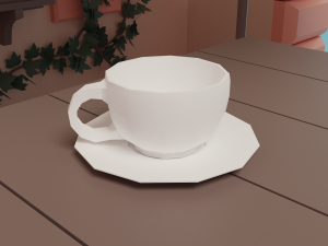 Cafe 3D Модель