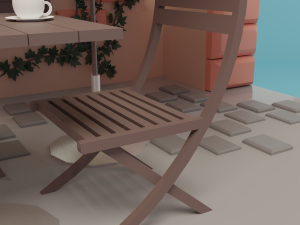 Cafe 3D Модель