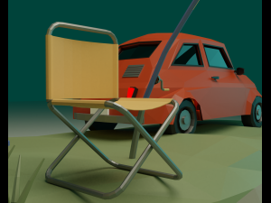 Fishing corner 3D 模型