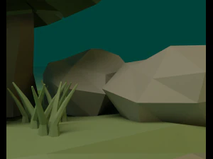 Fishing corner 3D Model