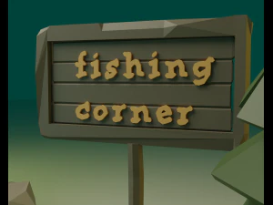 Fishing corner 3D Model