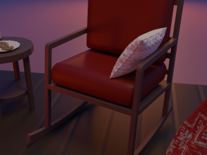 Christmas Living-room 3D-Modell