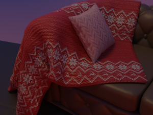 Christmas Living-room 3D-Modell