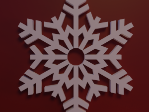 Christmas Living-room 3D-Modell