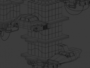 City of the futur 3D 模型