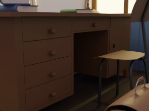 Classroom 3D Model