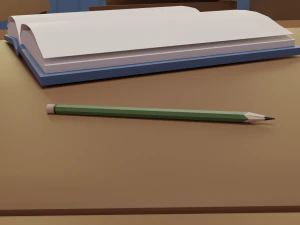Classroom 3D Model