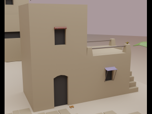 Desert village Modelo 3D