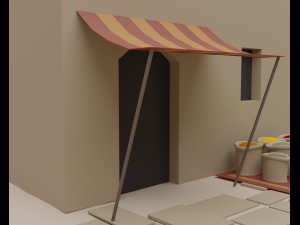 Desert village Modelo 3D