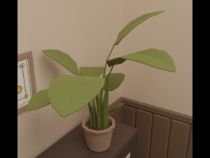 Detective office Modello 3D