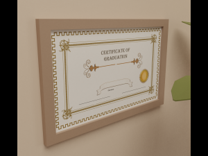 Detective office Modello 3D