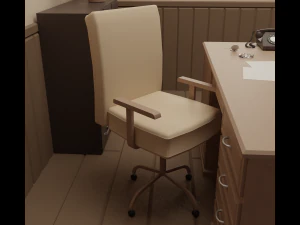Detective office 3D Model