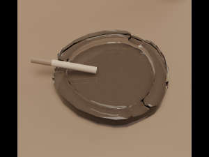 Detective office Modello 3D