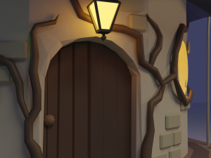 Fairy town 3D Model