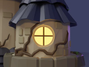 Fairy town 3D Model