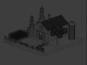 Farm 3D Model