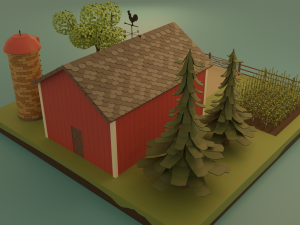 Farm 3D-Modell