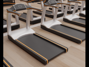 Fitness club Model 3D