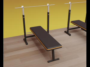 Fitness club Model 3D