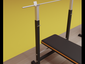 Fitness club Model 3D