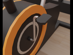 Fitness club Model 3D