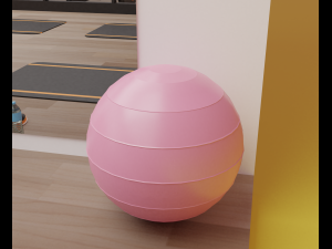 Fitness club Model 3D