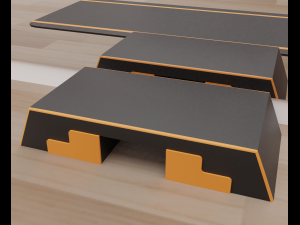 Fitness club Model 3D