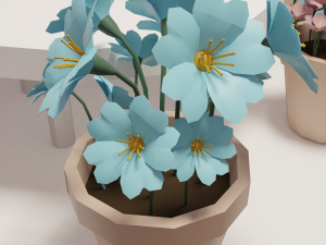 Flower shop Model 3D