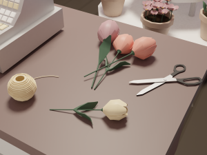 Flower shop Model 3D
