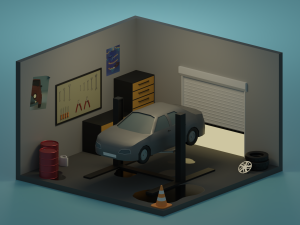 Garage 3D Модель