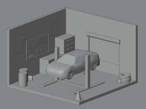 Garage 3D Модель