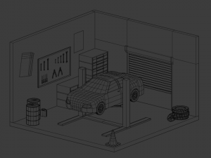 Garage 3D Модель